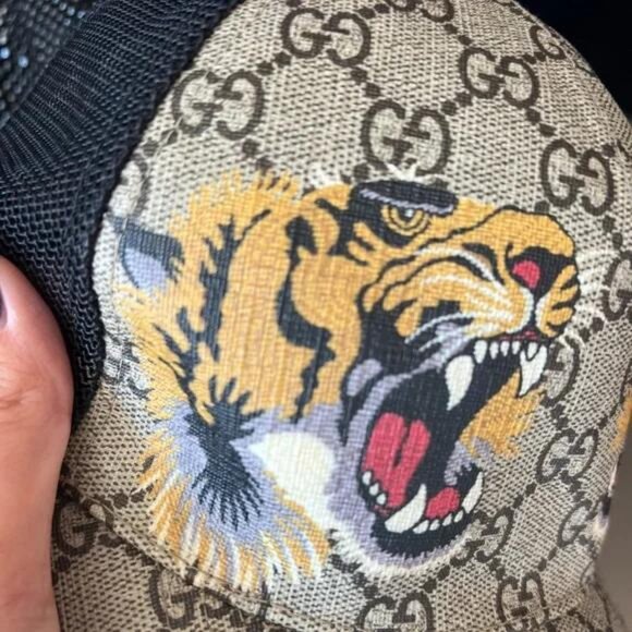 Tigers print GG Supreme baseball hat main image 6